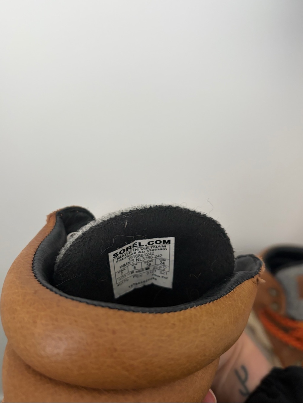 Sorel Brown Hiking Boots  Lace up water resistant - Picture 9 of 9
